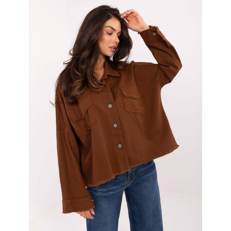 Barna oversized farmerdzseki RUE PARIS