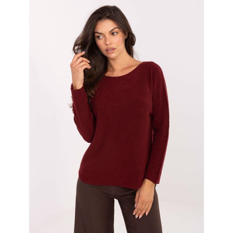 Világos bézs pulóver nyílásokkal BASIC FEEL GOOD