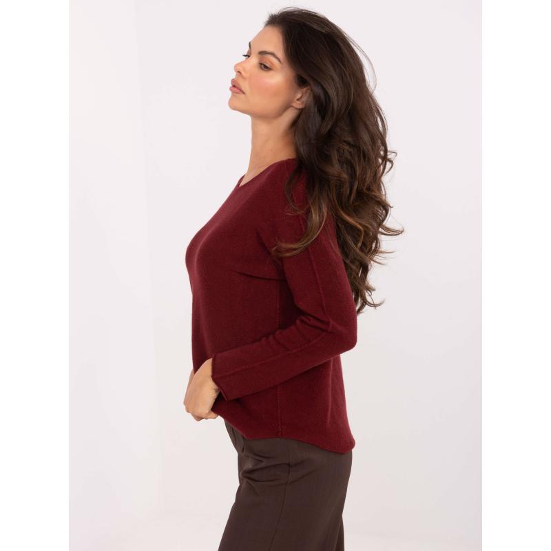 Világos bézs pulóver nyílásokkal BASIC FEEL GOOD