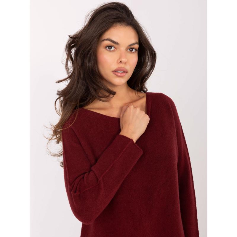 Világos bézs pulóver nyílásokkal BASIC FEEL GOOD