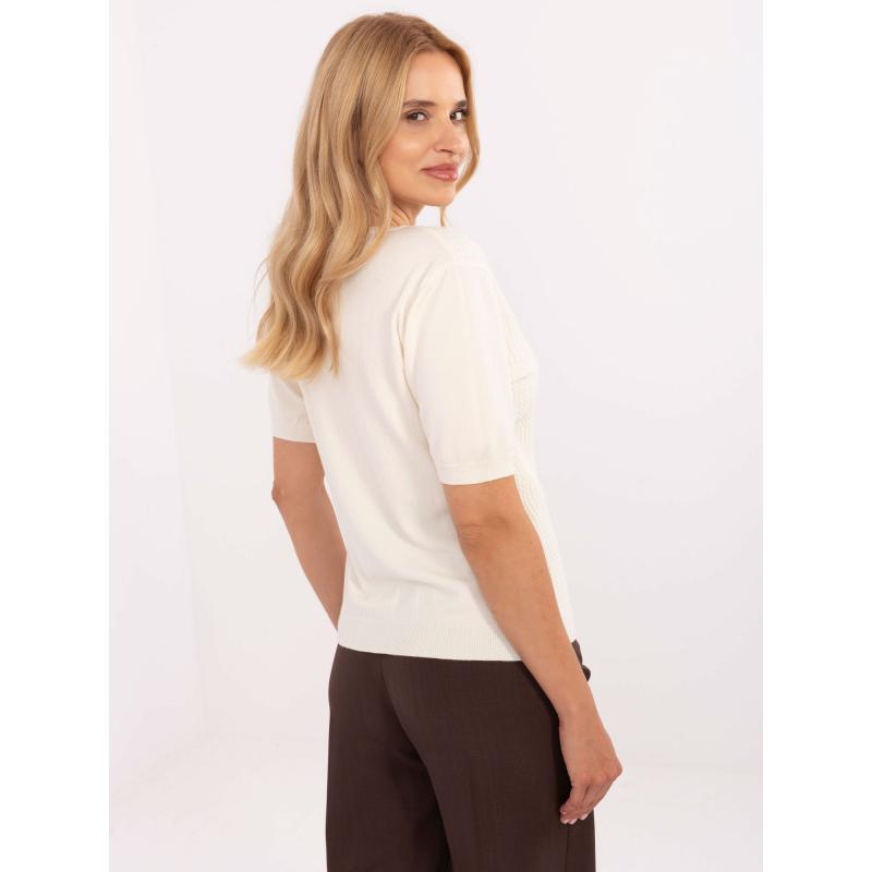 Černý dámský svetr s kamínky