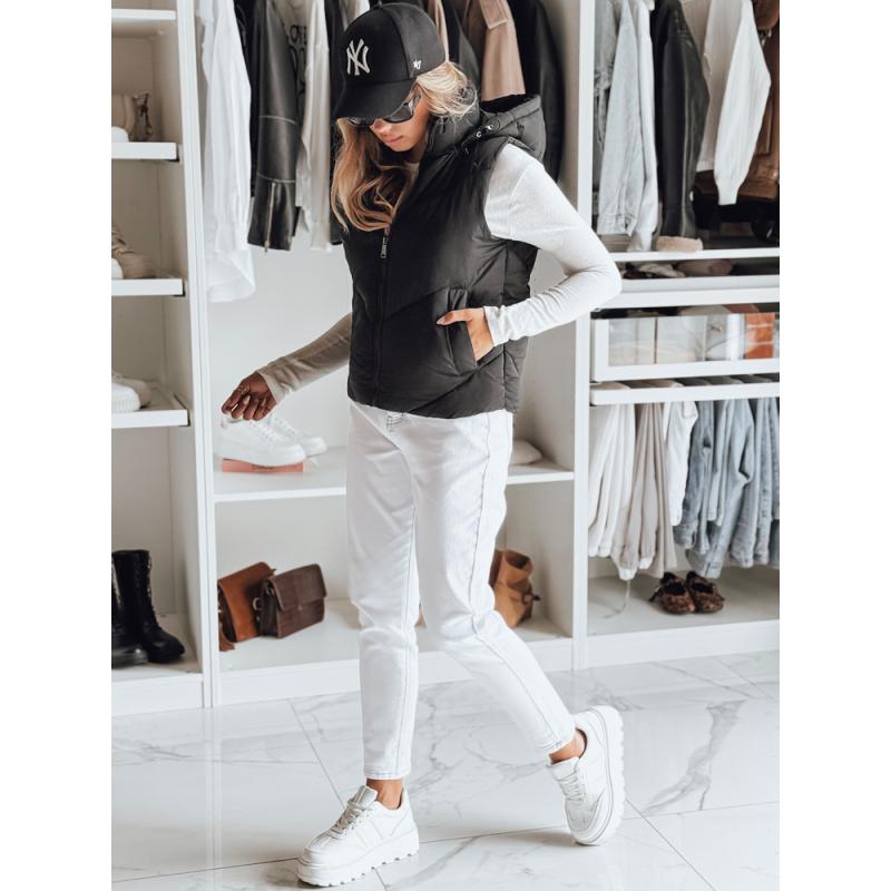 Dámska prešívaná vesta LIKEHUGS čierna