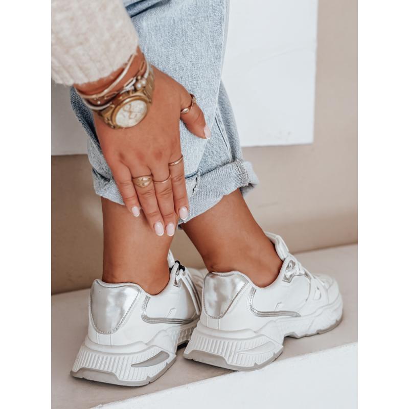 Dámske tenisky biele