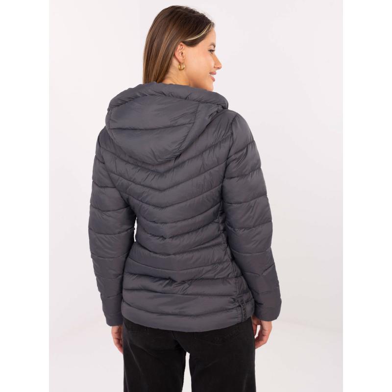 Grafitová prechodná bunda s kapucňou SUBLEVEL