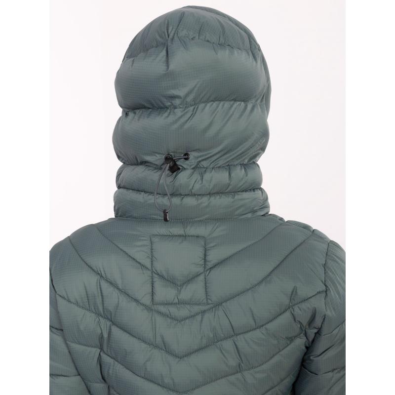 Tmavozelená bunda s kapucňou SUBLEVEL