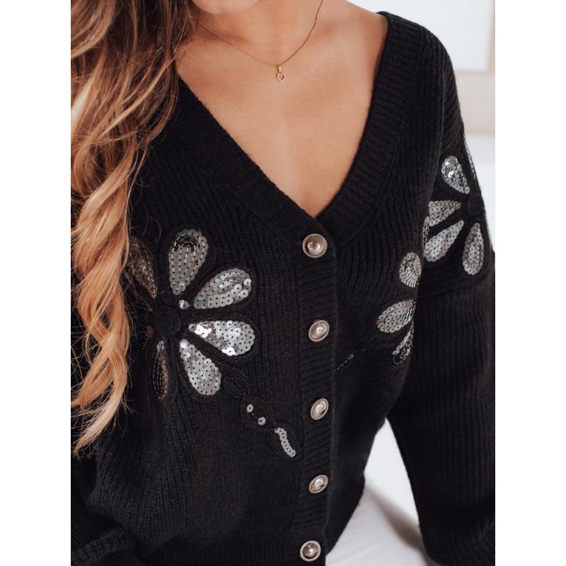 Dámský kardigan KERINDA, černý