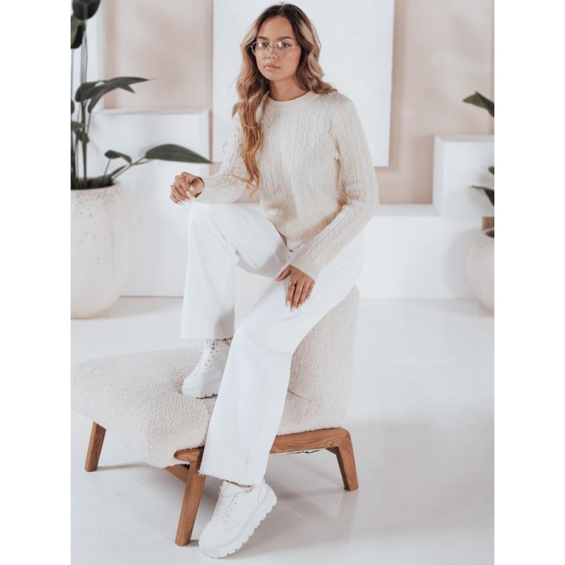 Dámska mikina BRAVINA, ecru