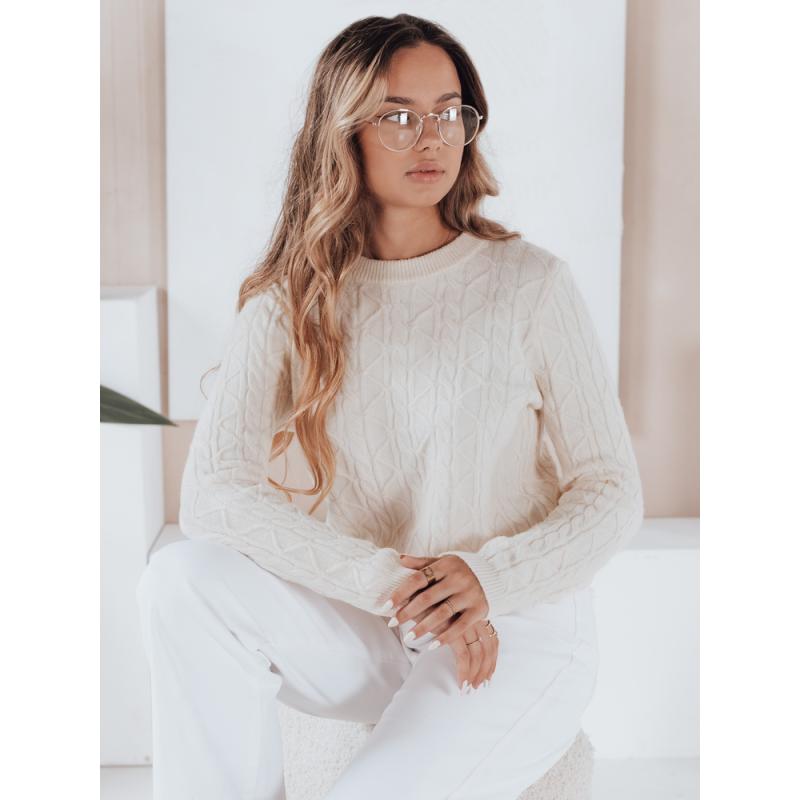 Dámska mikina BRAVINA, ecru