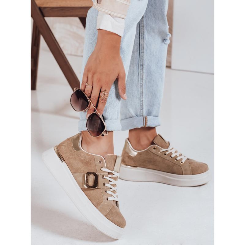 Dámské tenisky, béžové