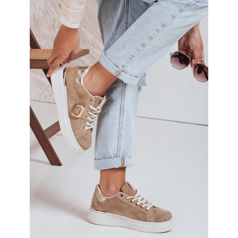 Dámské tenisky, béžové