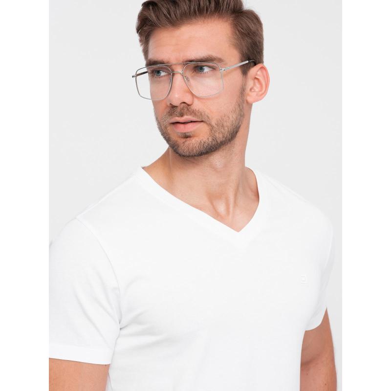 Férfi denim kabát katana mosott hatású – fekete V3 OM-JADJ-0219