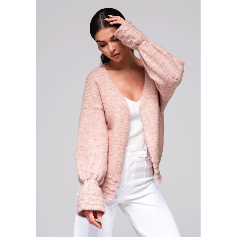 Női pulóver LW-SWCD-0103 - rózsaszín
