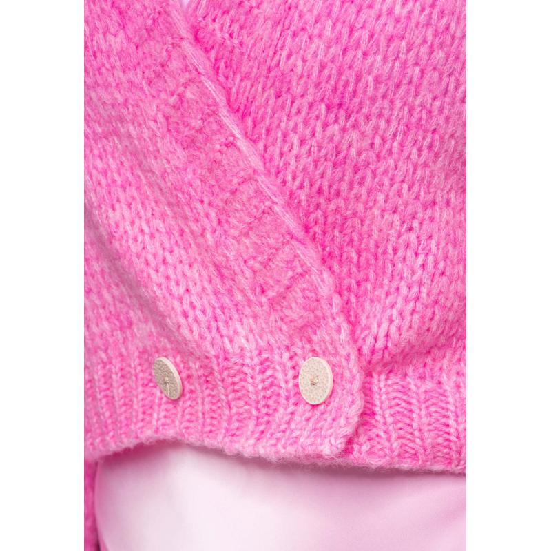 Női pulóver LW-SWCD-0105 - rózsaszín