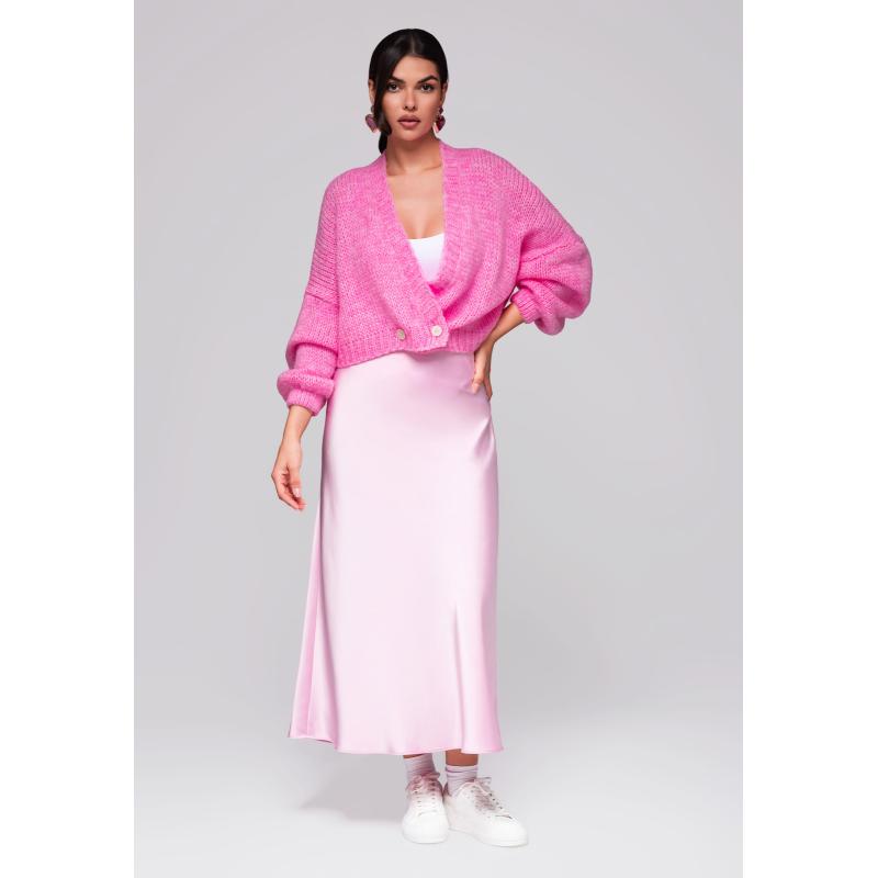 Női pulóver LW-SWCD-0105 - rózsaszín