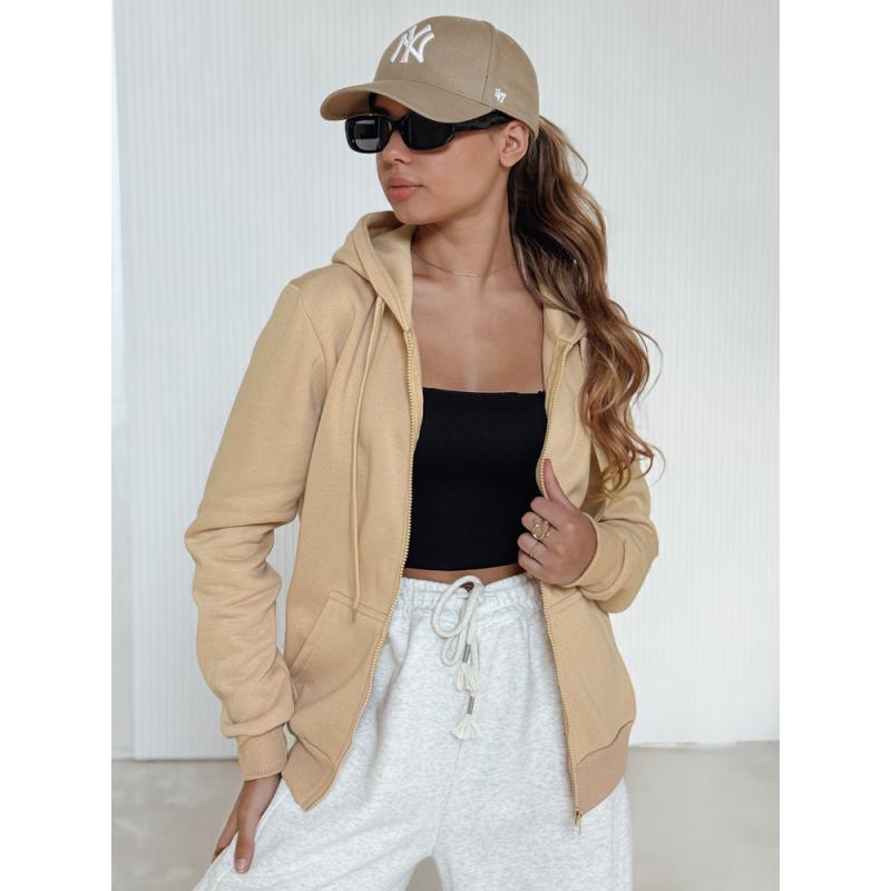 Dámska mikina VICTORIA, marhuľová BY1391