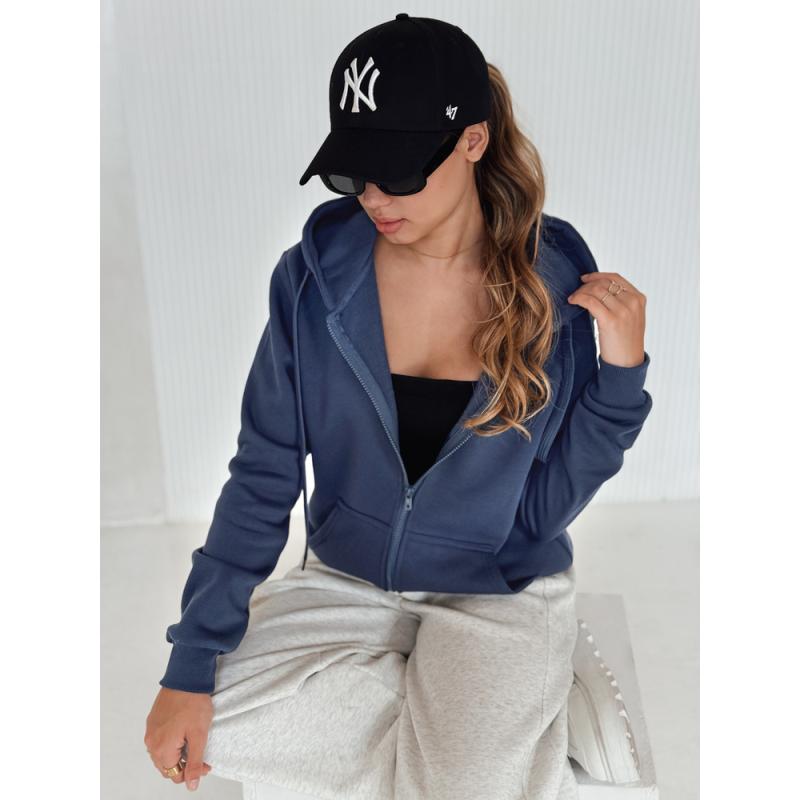 Dámska mikina VICTORIA, modrá BY1393