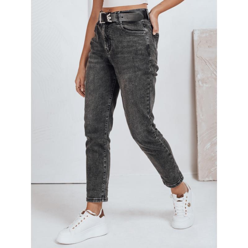 Dámské džíny mom fit, černé