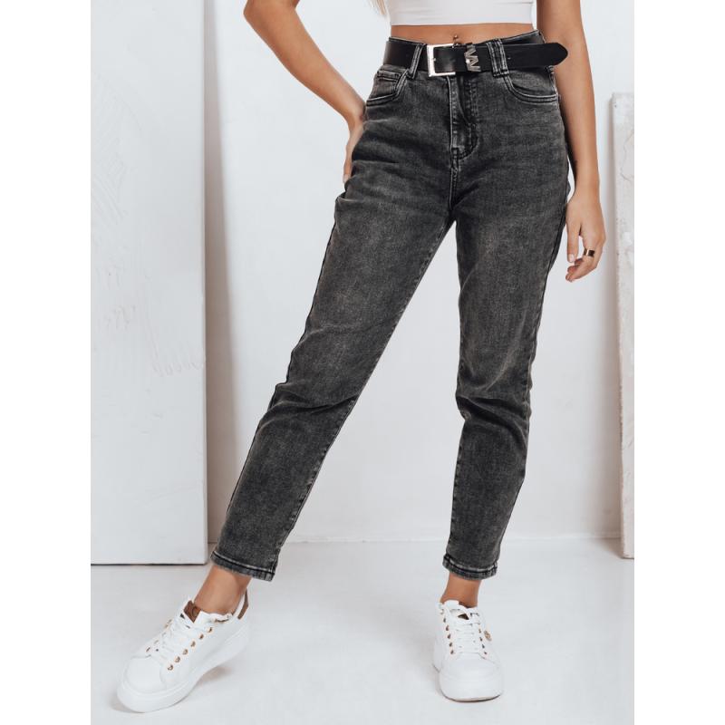 Dámské džíny mom fit, černé