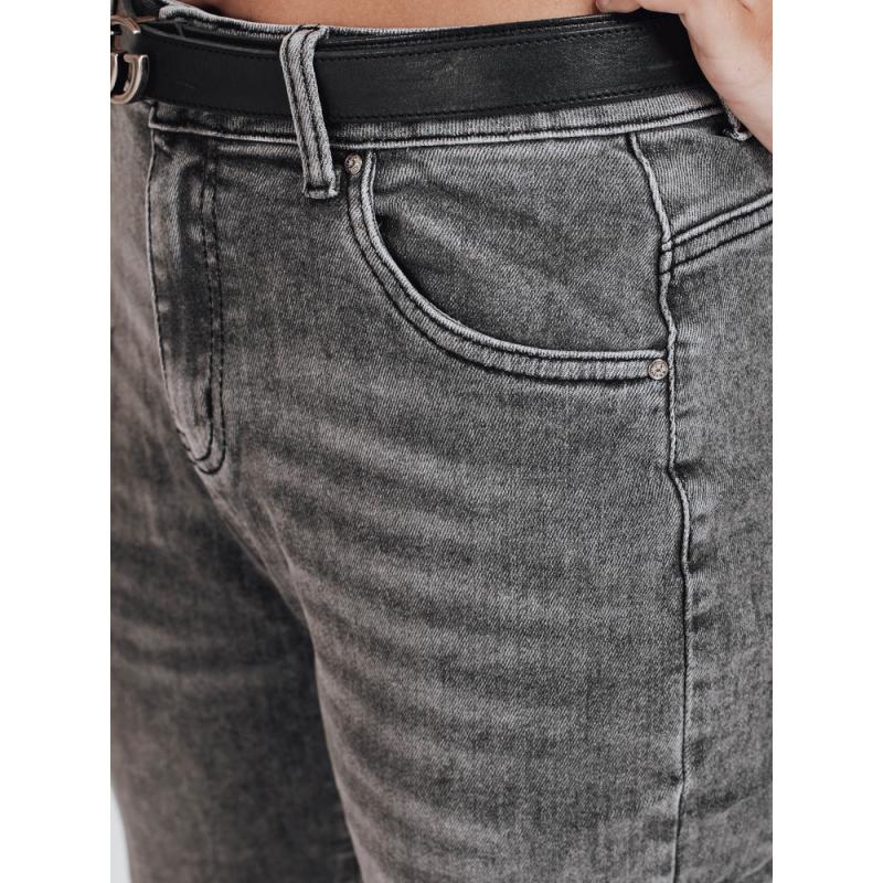 Női mom fit farmer, szürke