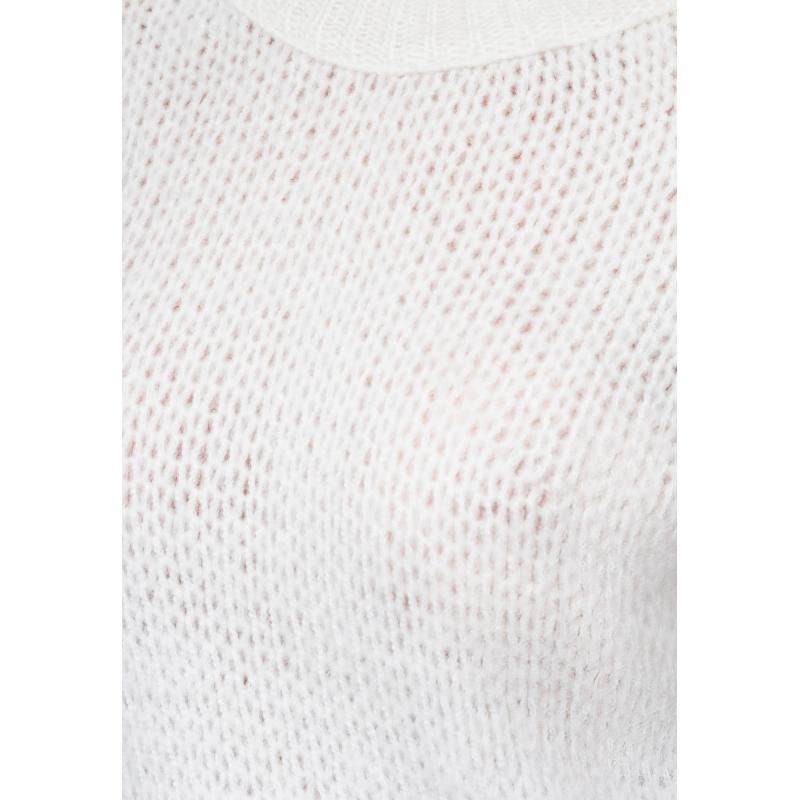 Női pulóver LW-SWSW-0107 - krém