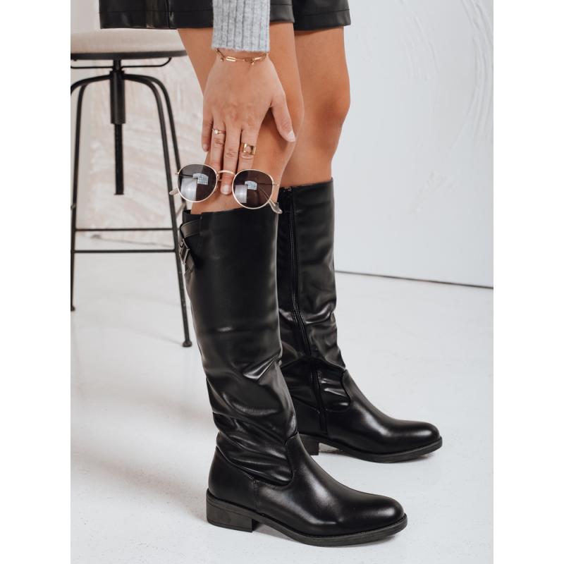 Dámské kozačky černé