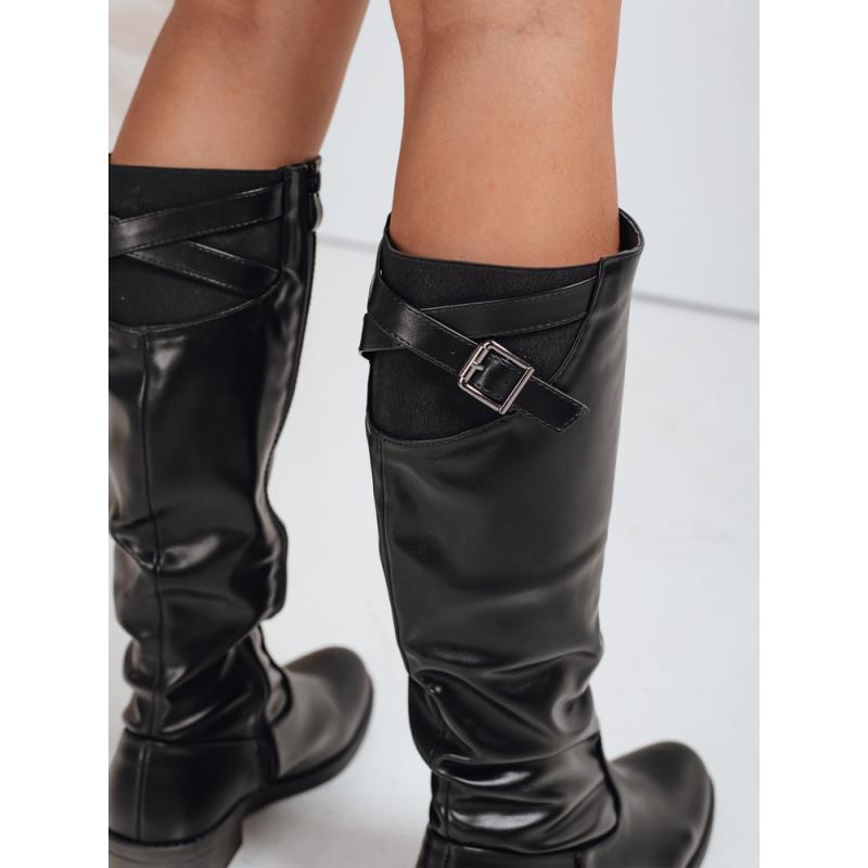 Dámské kozačky černé