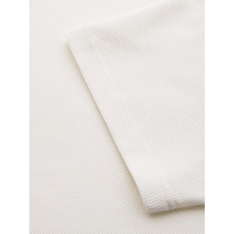 Férfi kötött póló finom szerkezettel – olíva V5 OM-TSCT-0244