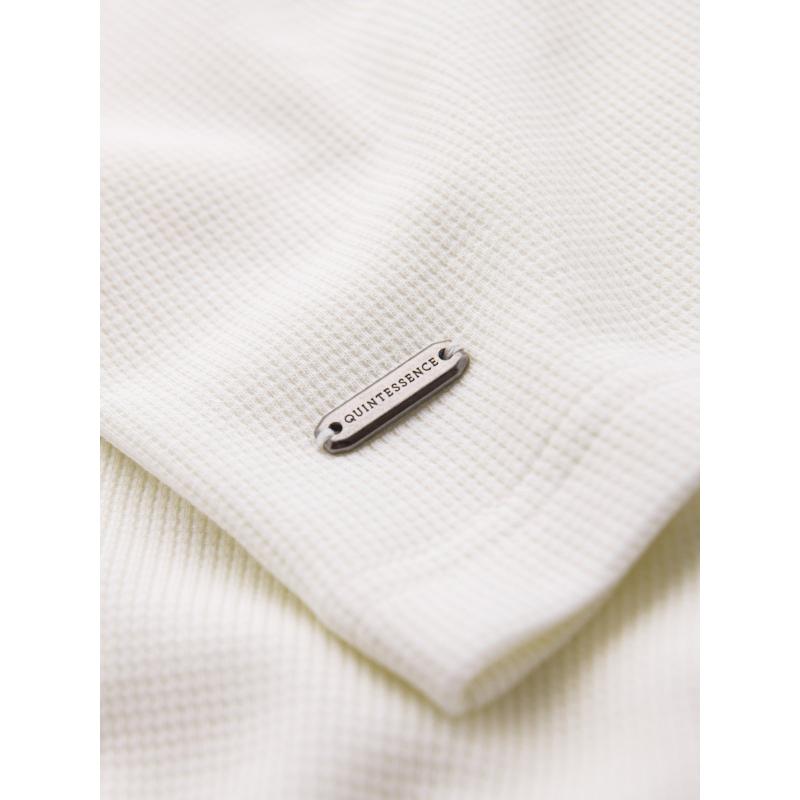 Férfi kötött póló finom szerkezettel – olíva V5 OM-TSCT-0244