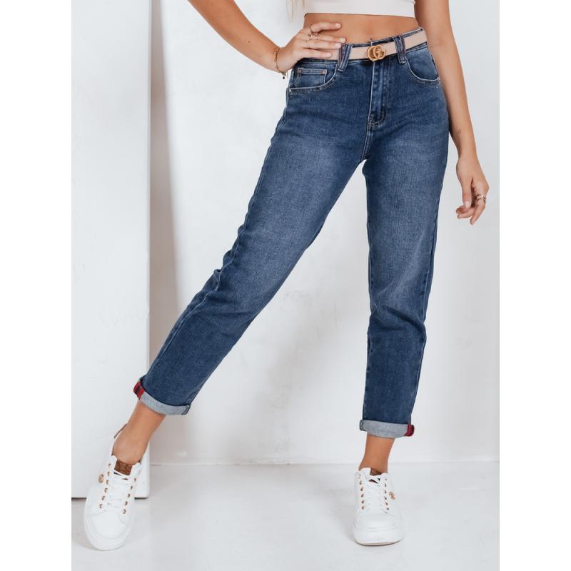 Dámské džíny mom fit, modré