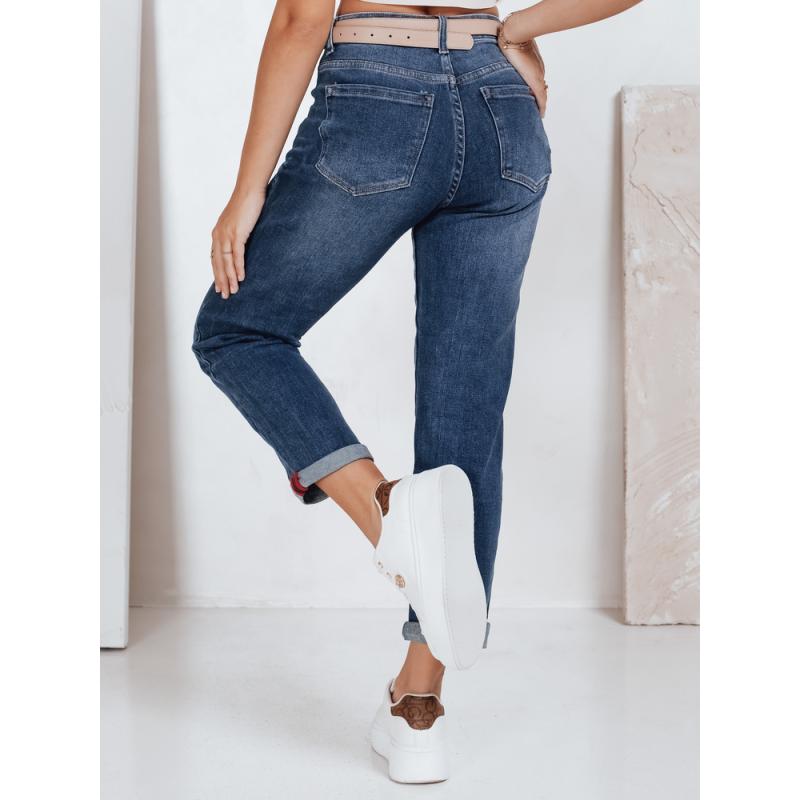 Dámské džíny mom fit, modré