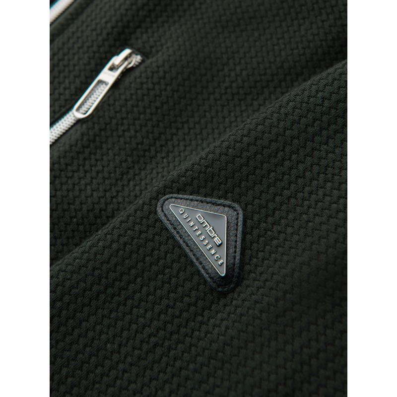 Funkční pánská přechodová bunda s kapucí – béžová V3 OM-JANP-0225