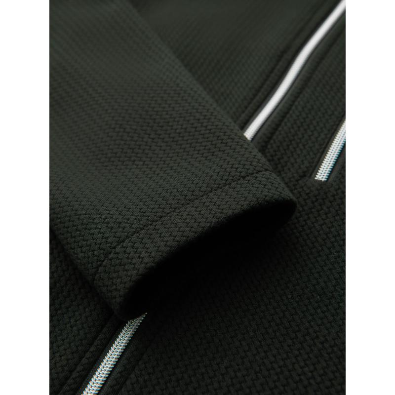 Funkční pánská přechodová bunda s kapucí – béžová V3 OM-JANP-0225