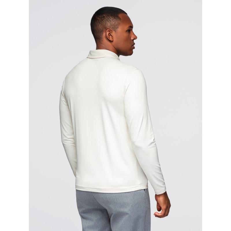 Férfi pamut póló nyomtatott zsebbel – narancssárga V3 OM-TSPT-0227