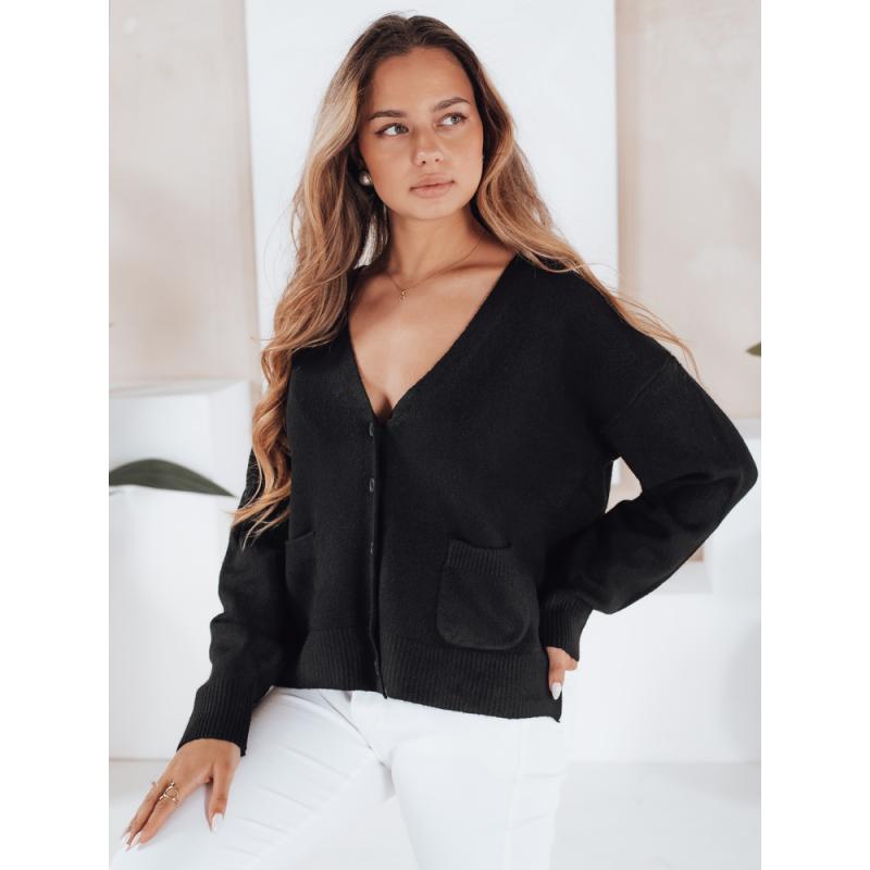 Dámska vesta SORELIE, farba čierna