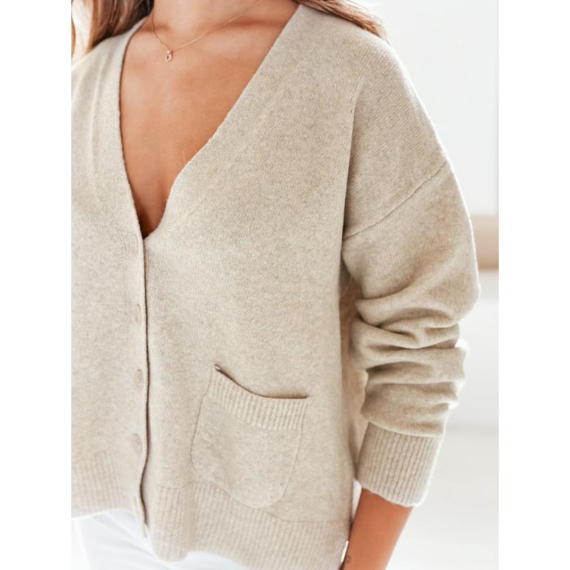 Dámska SORELIE vesta, béžová farba