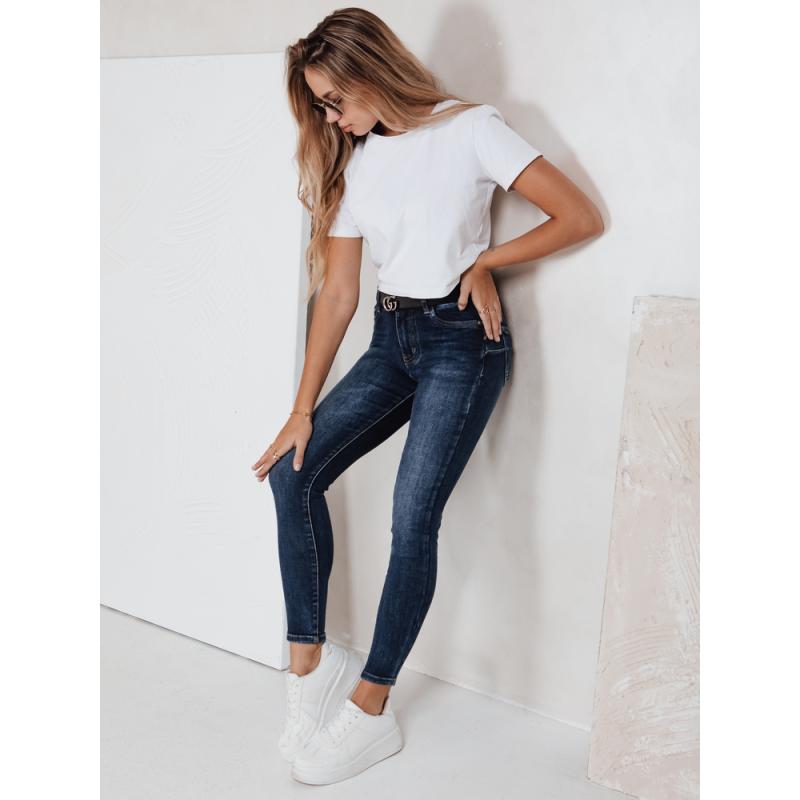 Női skinny farmer, kék