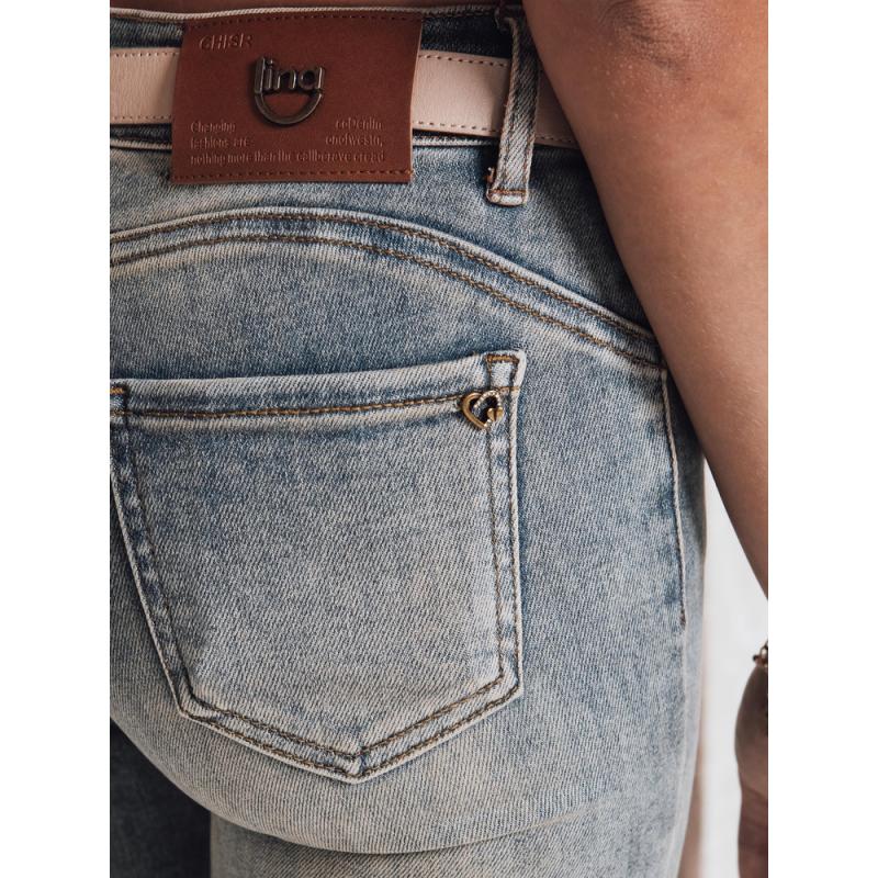 Női push-up skinny farmer, kék