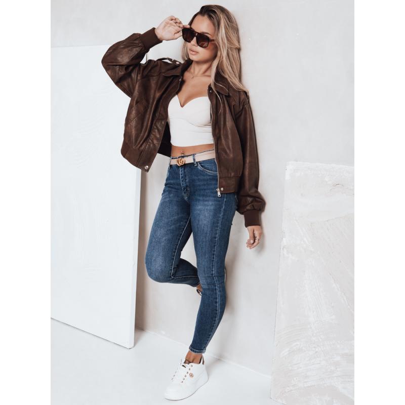 Női skinny farmer, kék