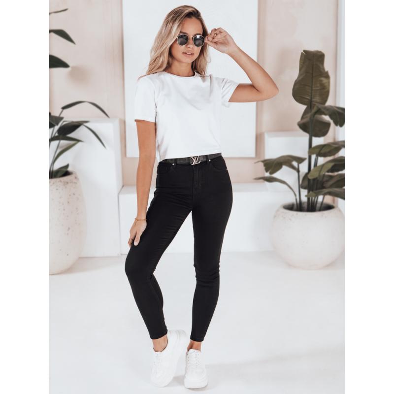 Dámské skinny džíny černé