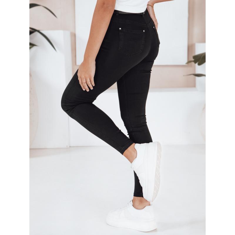 Dámské skinny džíny černé