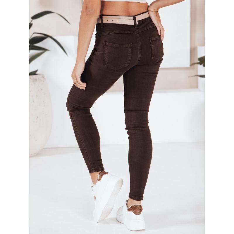 Dámske push-up džínsy, čierne