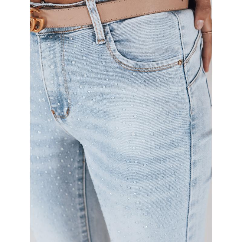 Női push-up farmer, világoskék