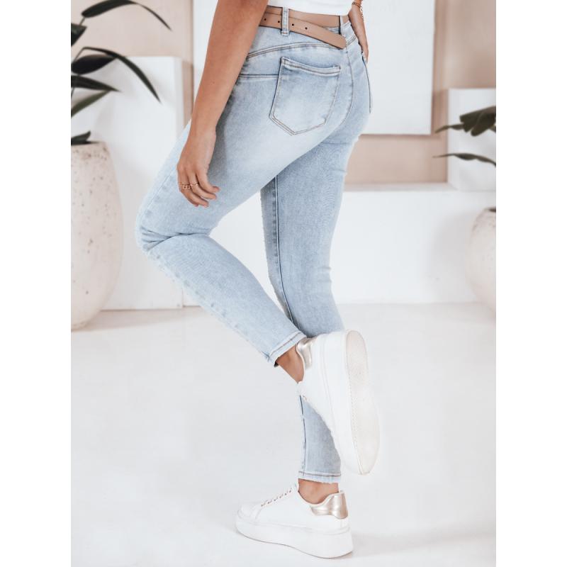 Női push-up farmer, világoskék