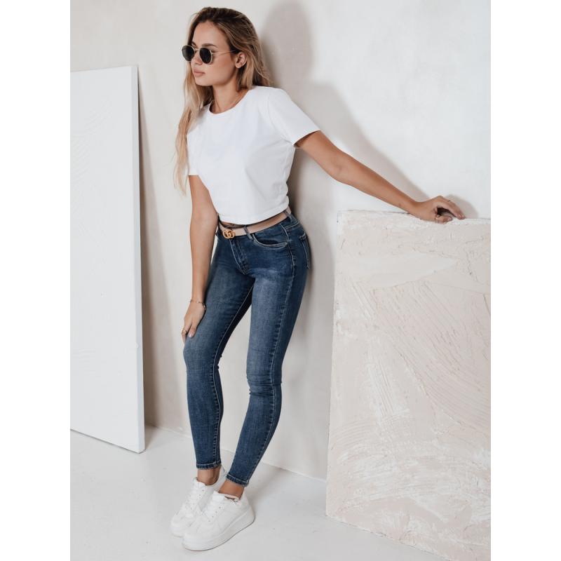 Női skinny farmer, kék