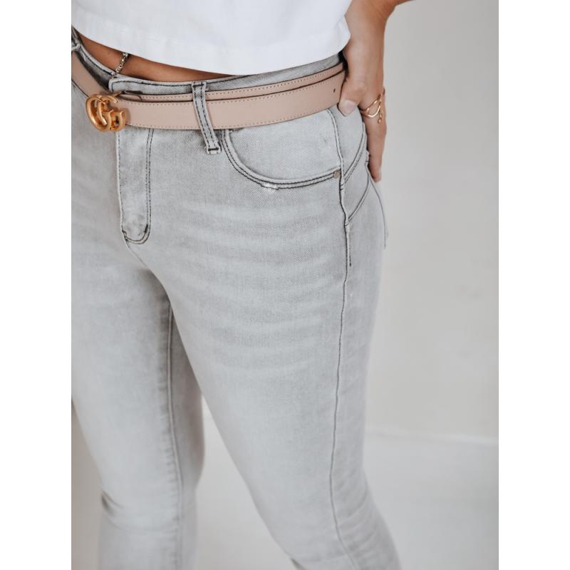 Női push up farmer világosszürke