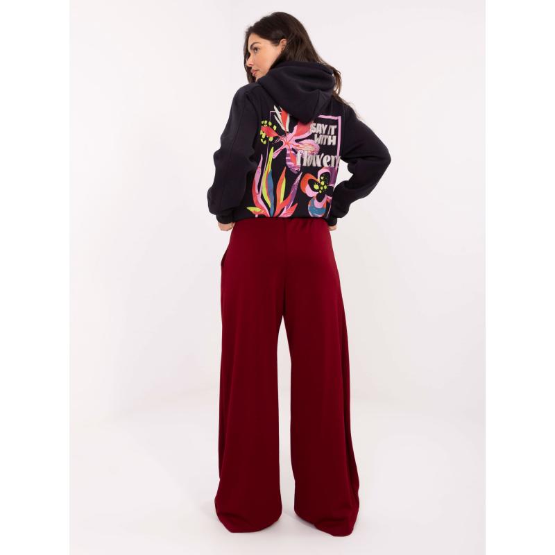 Burgundské palazzo tepláky