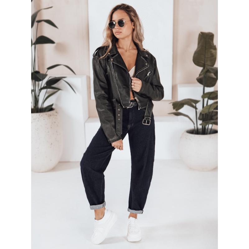 Dámské džíny balloon fit tmavě modré