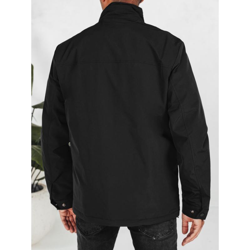 Férfi átmeneti kabát, fekete