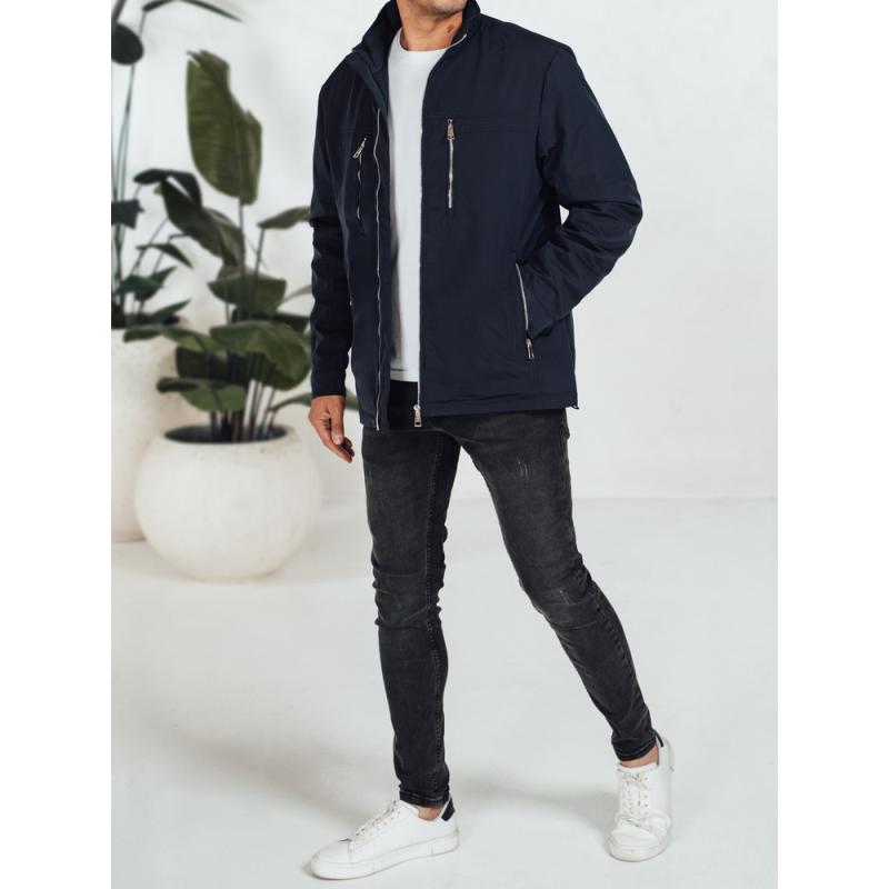 Férfi átmeneti kabát, sötétkék