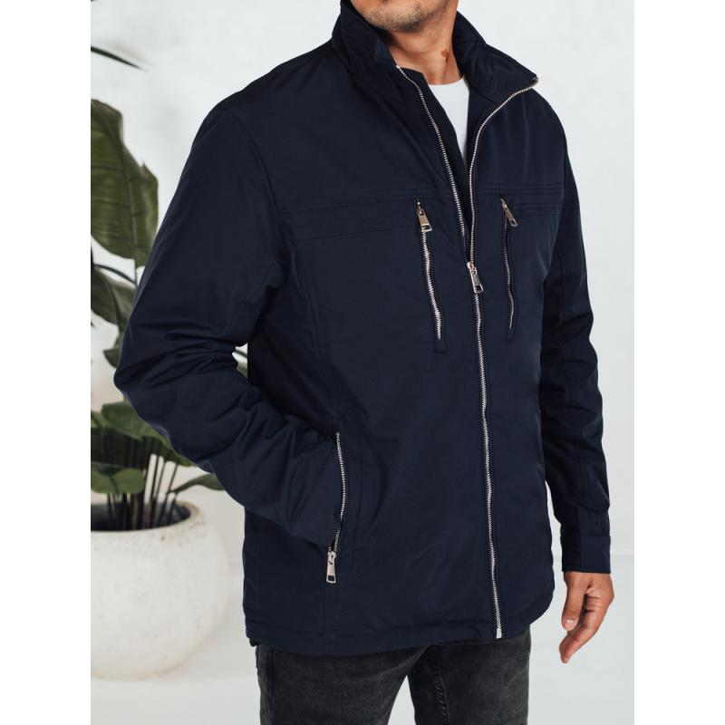 Férfi átmeneti kabát, sötétkék
